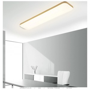 Taller comercial de red LED de 4 pies de diámetro 60 W instalación lineal horizontal en el techo de oficina [4 lámparas 32W fluorescentes eq.
