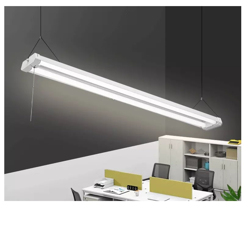 Luces de tira de iluminación de lámpara de oficina led, lámpara de techo led de iluminación de aula